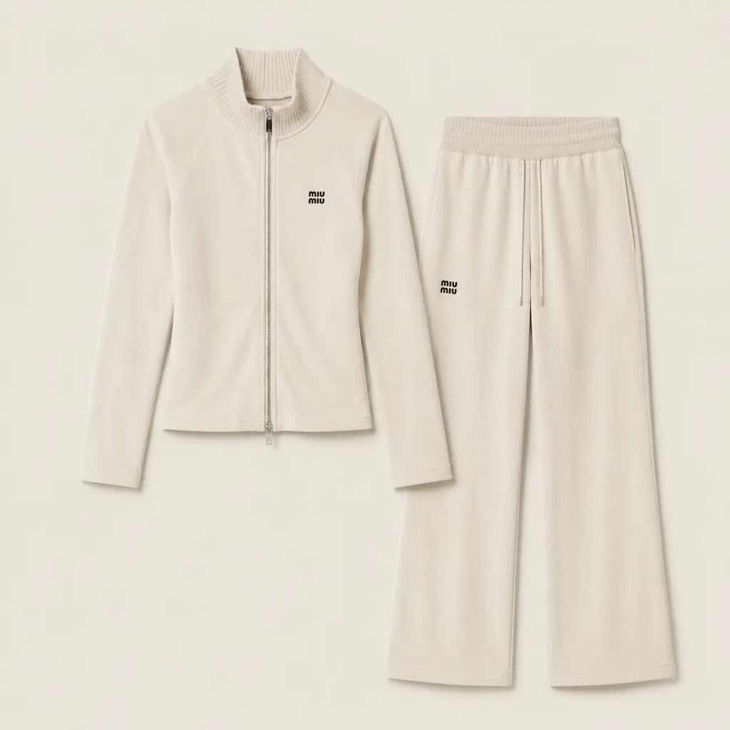 Ivory Tracksuit Set