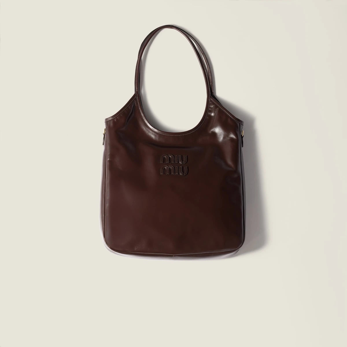 Ivy leather bag - Dark Brown