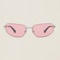 0MU A50S Oval Sunglasses Eyewear Pink