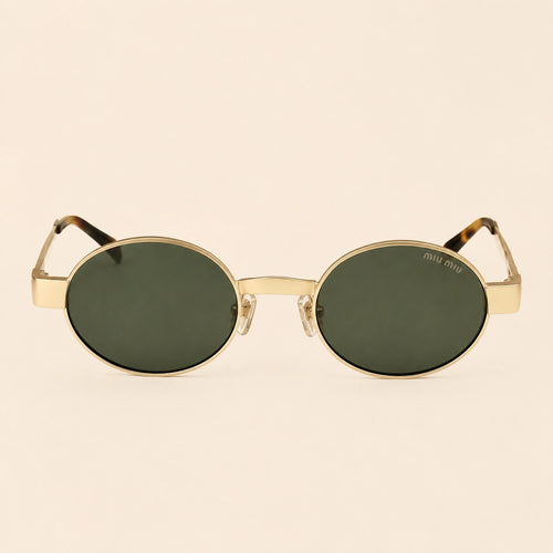 0MU Oval Sunglasses
