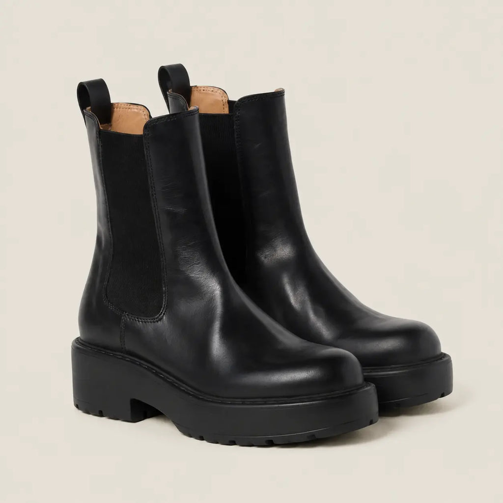 Leather Booties