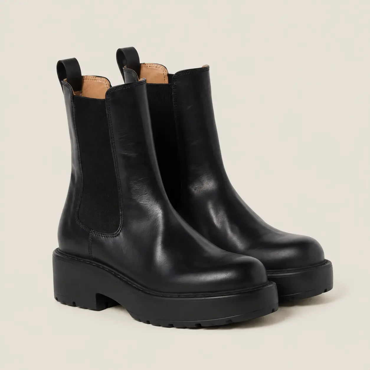 Leather Booties