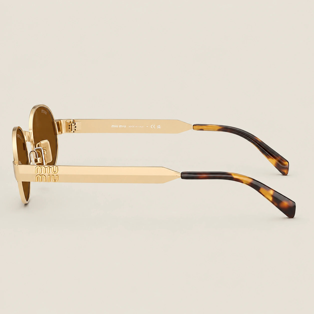 0MU B51S Oval Sunglasses