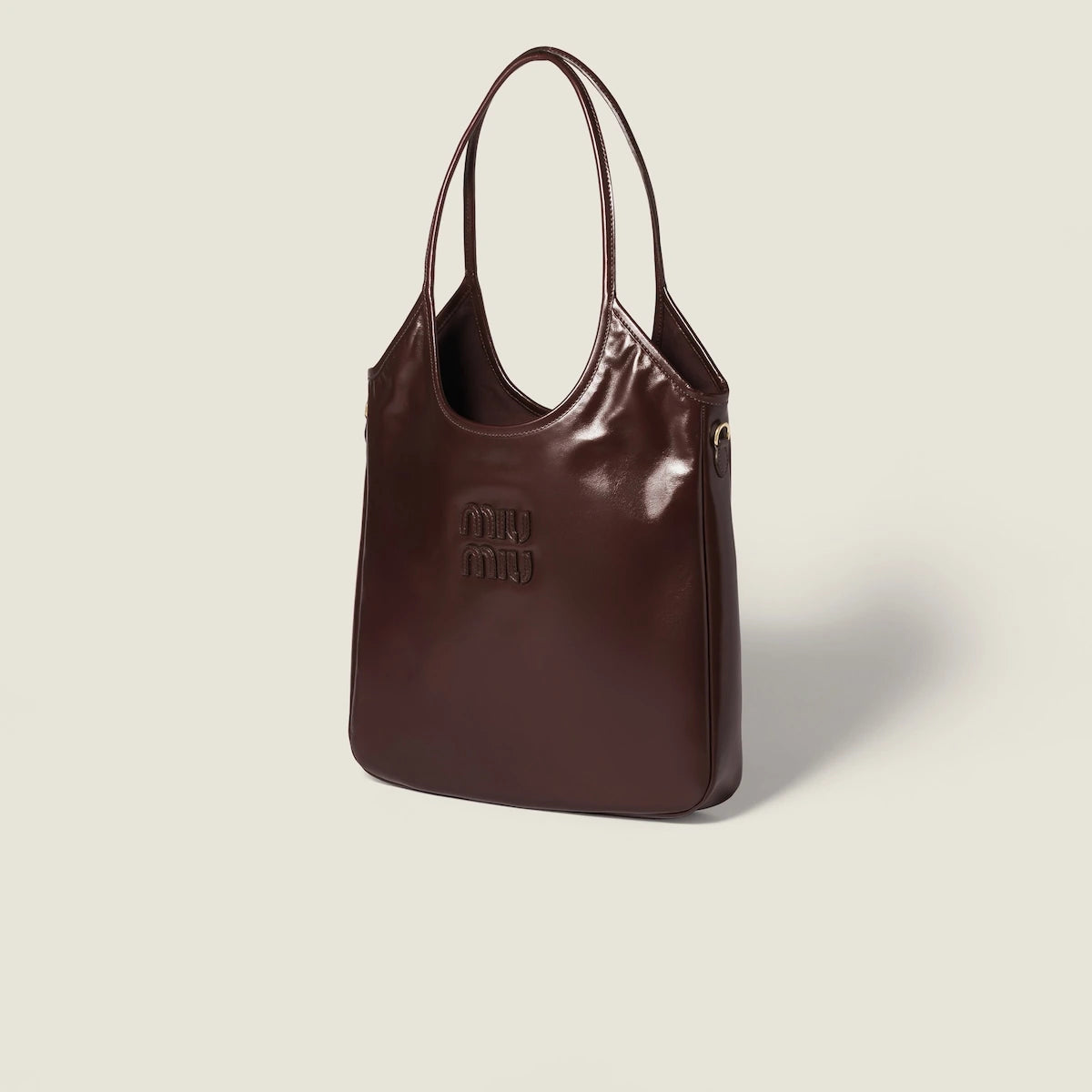 Ivy leather bag - Dark Brown