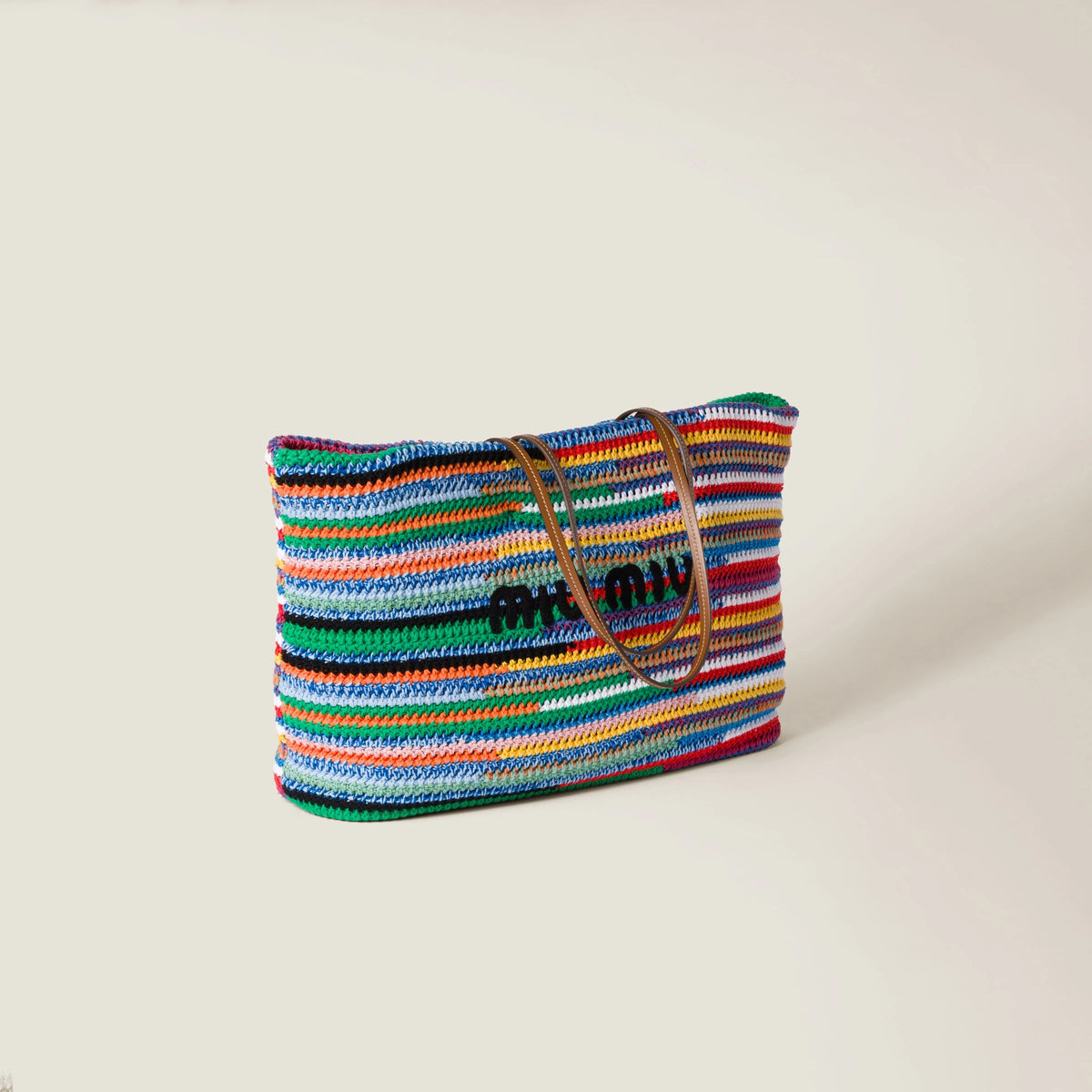 Crochet tote bag - Multicolored