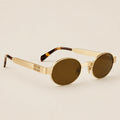 0MU B51S Oval Sunglasses