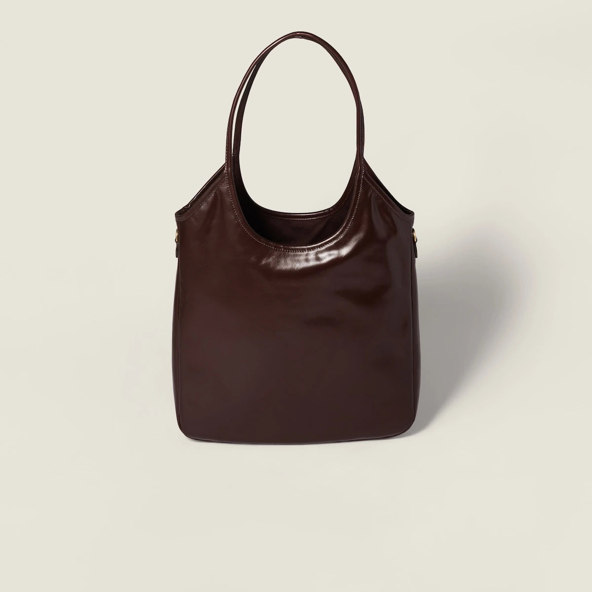 Ivy leather bag - Dark Brown