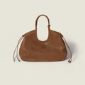 Ivy nappa leather shopping bag - Oak