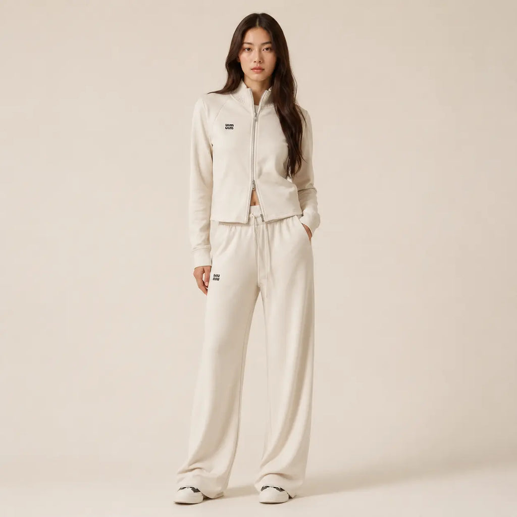 Ivory Tracksuit Set