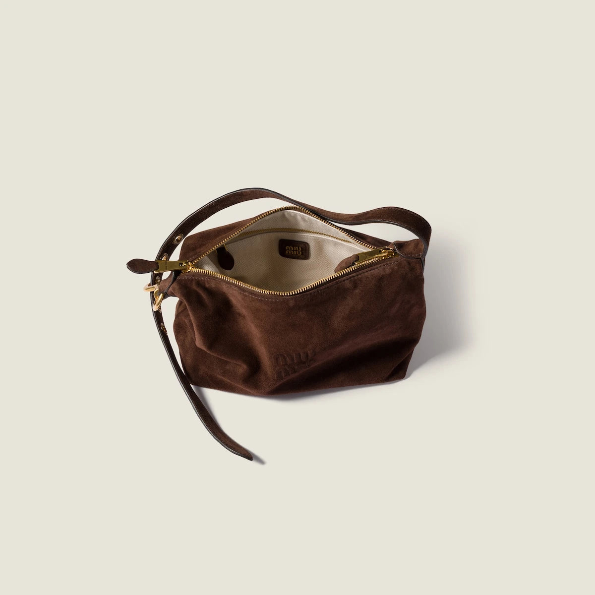 Spirit suede bag - Dark Brown
