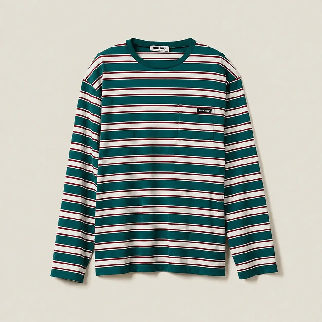 Striped Jersey T-Shirt