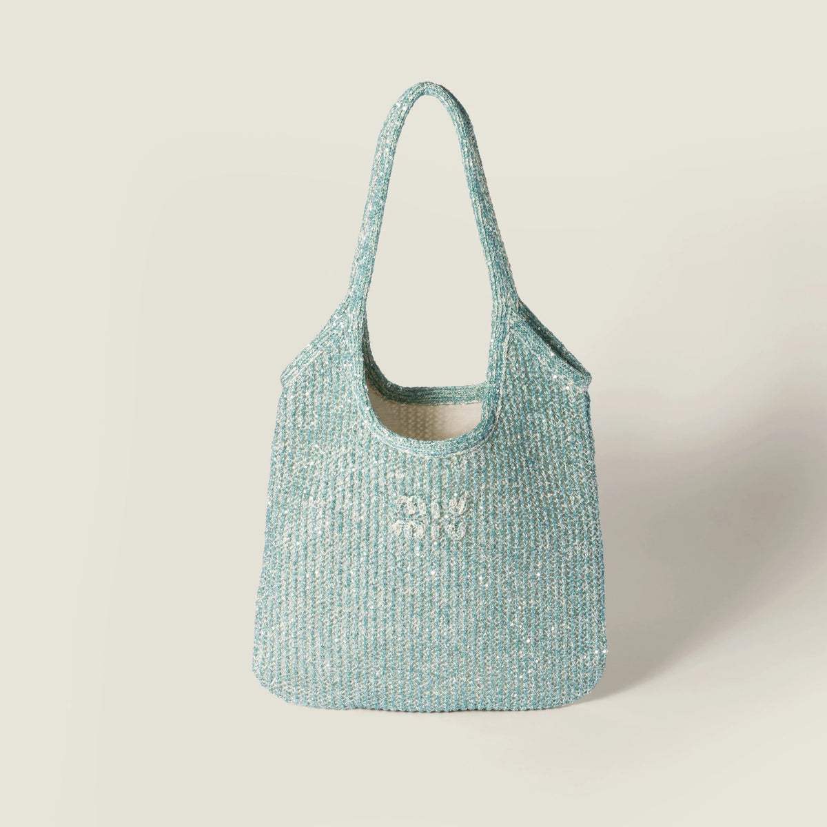 Ivy sequin mesh bag - Anise