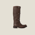 Cocoa Brown Leather Boots