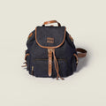 Denim backpack - Blue/Brandy
