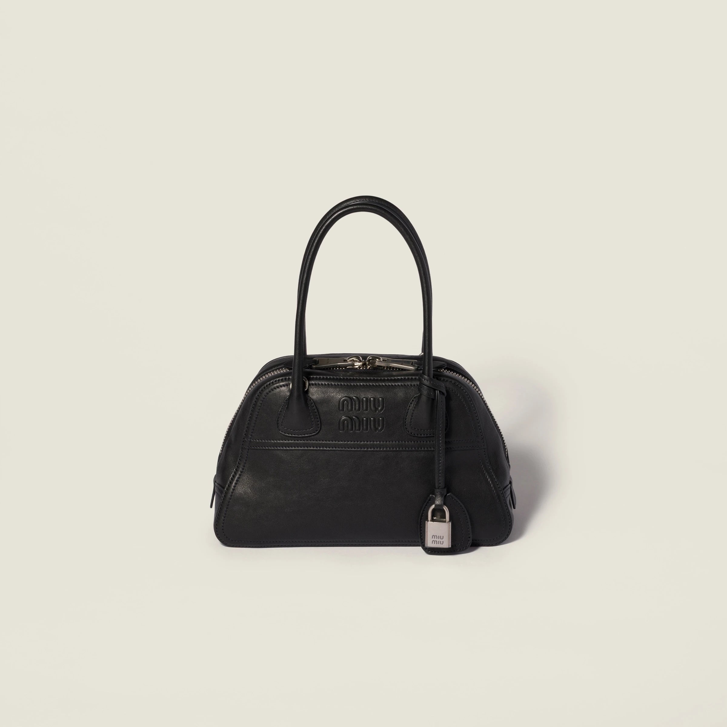 Vivant nappa leather bag - Black