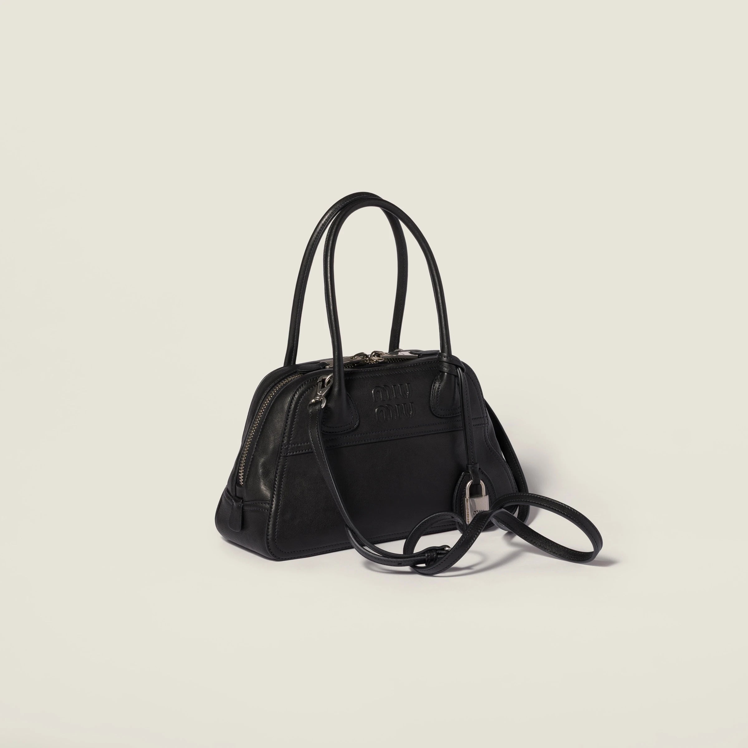 Vivant nappa leather bag - Black