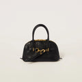 Aventure nappa leather top-handle bag - Black