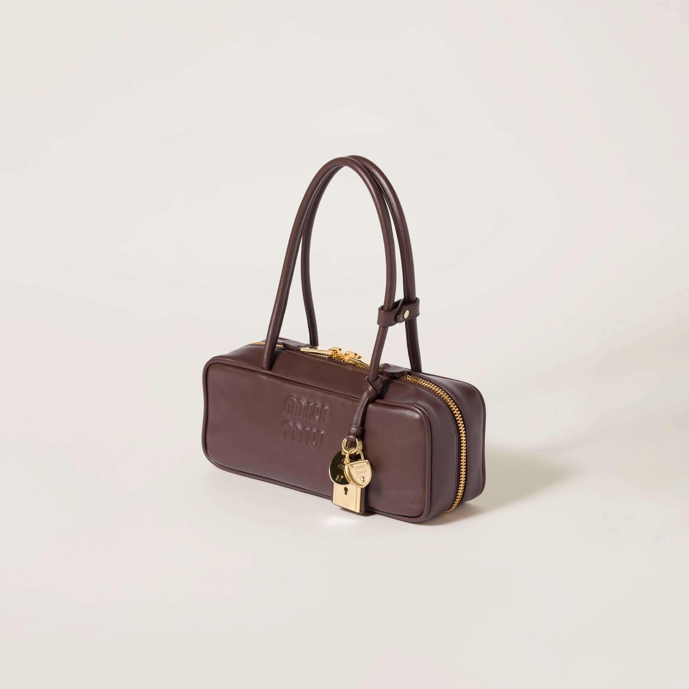 Beau leather bag - Coffee.