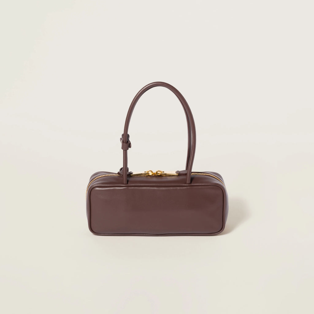 Beau leather bag - Coffee.