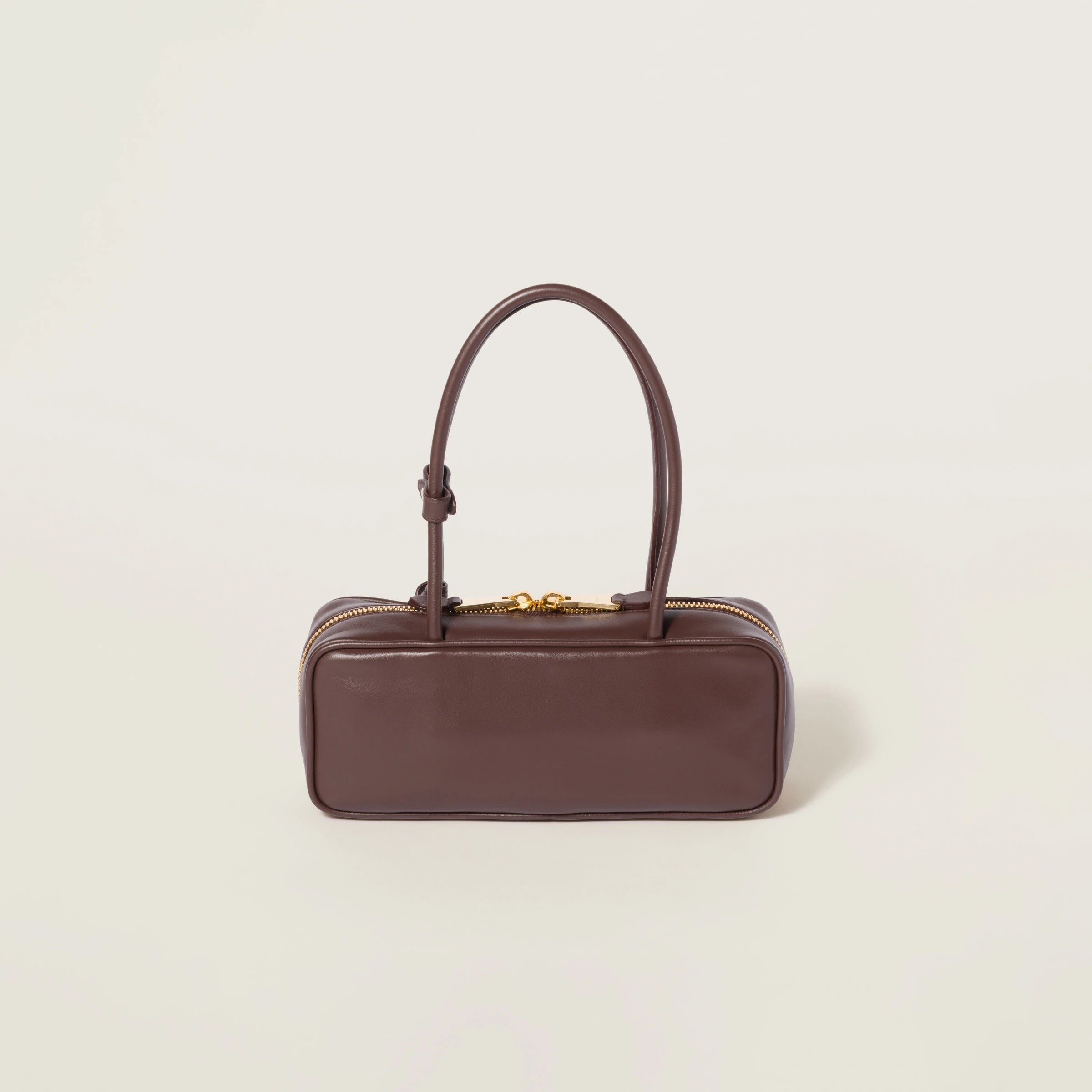 Beau leather bag - Coffee.