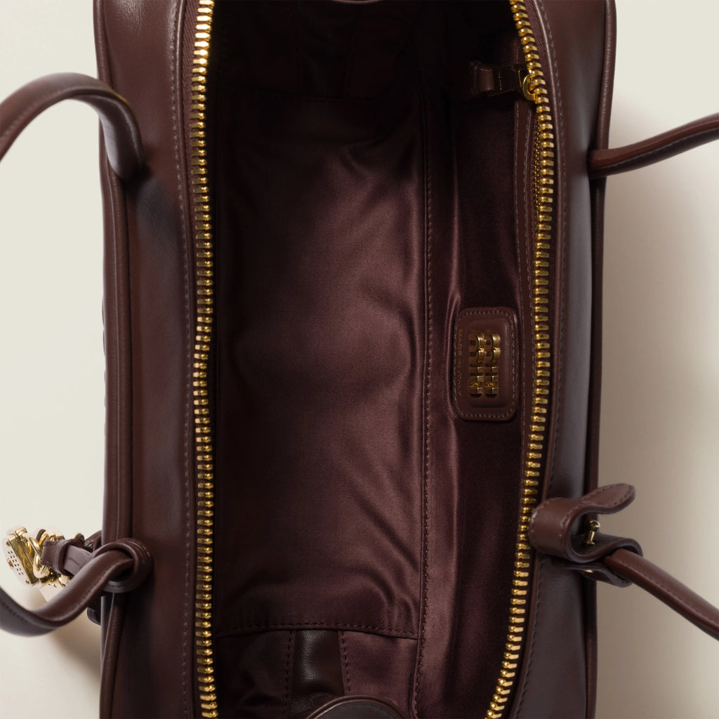 Beau leather bag - Coffee.