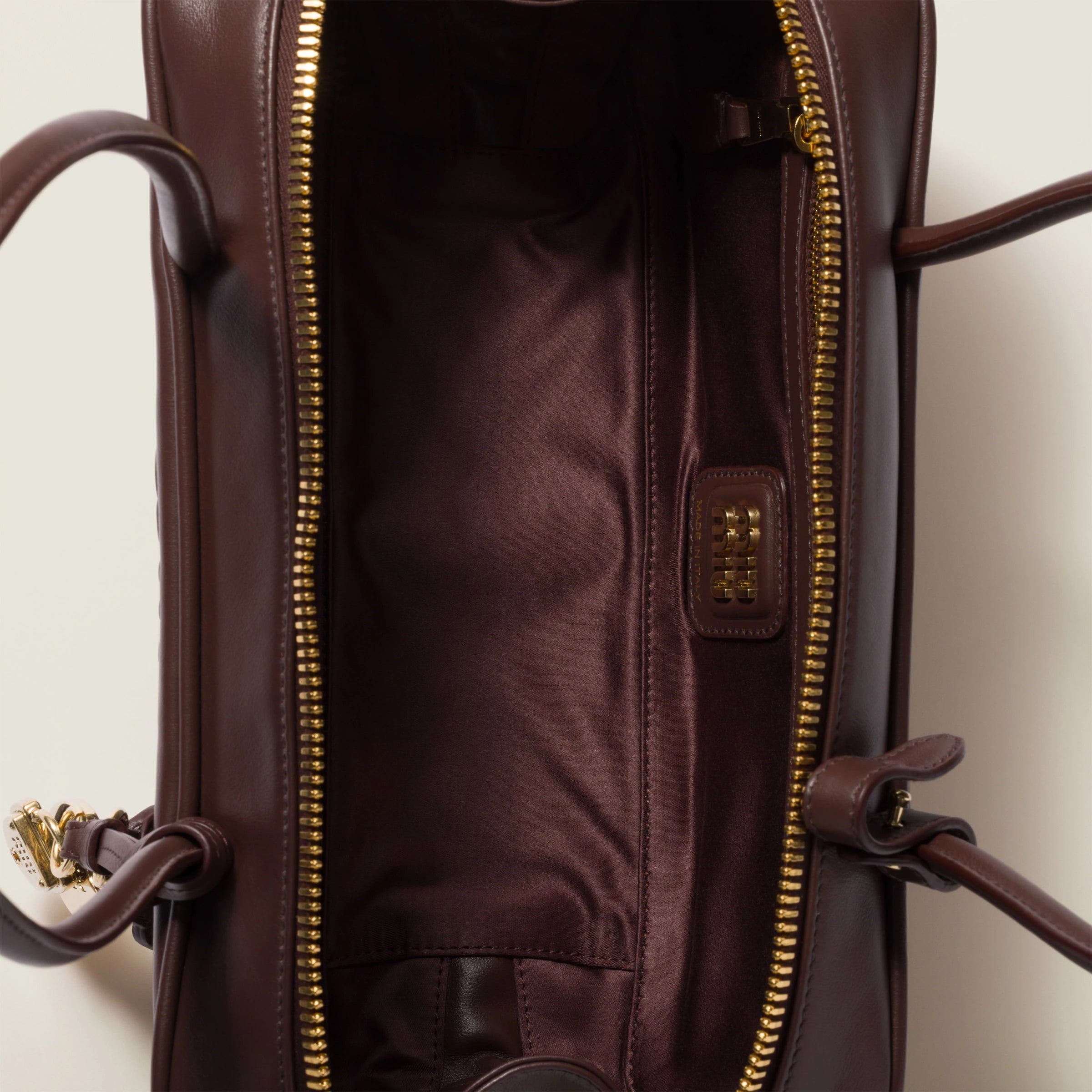 Beau leather bag - Coffee.