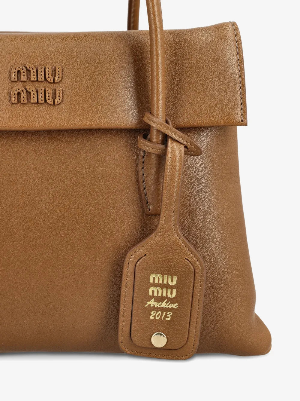 Solitaire leather handbag