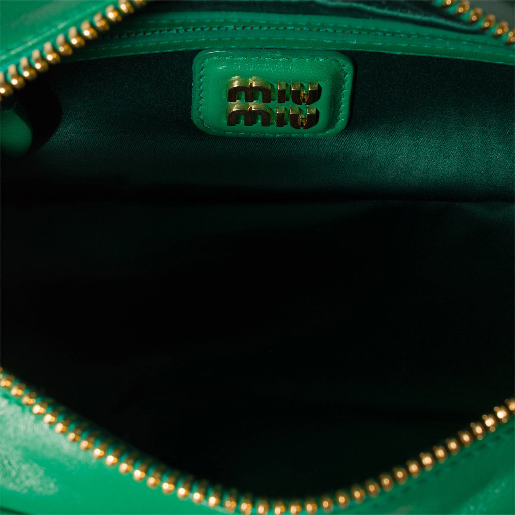Arcadie matelassé nappa leather bag - Mango — view 4