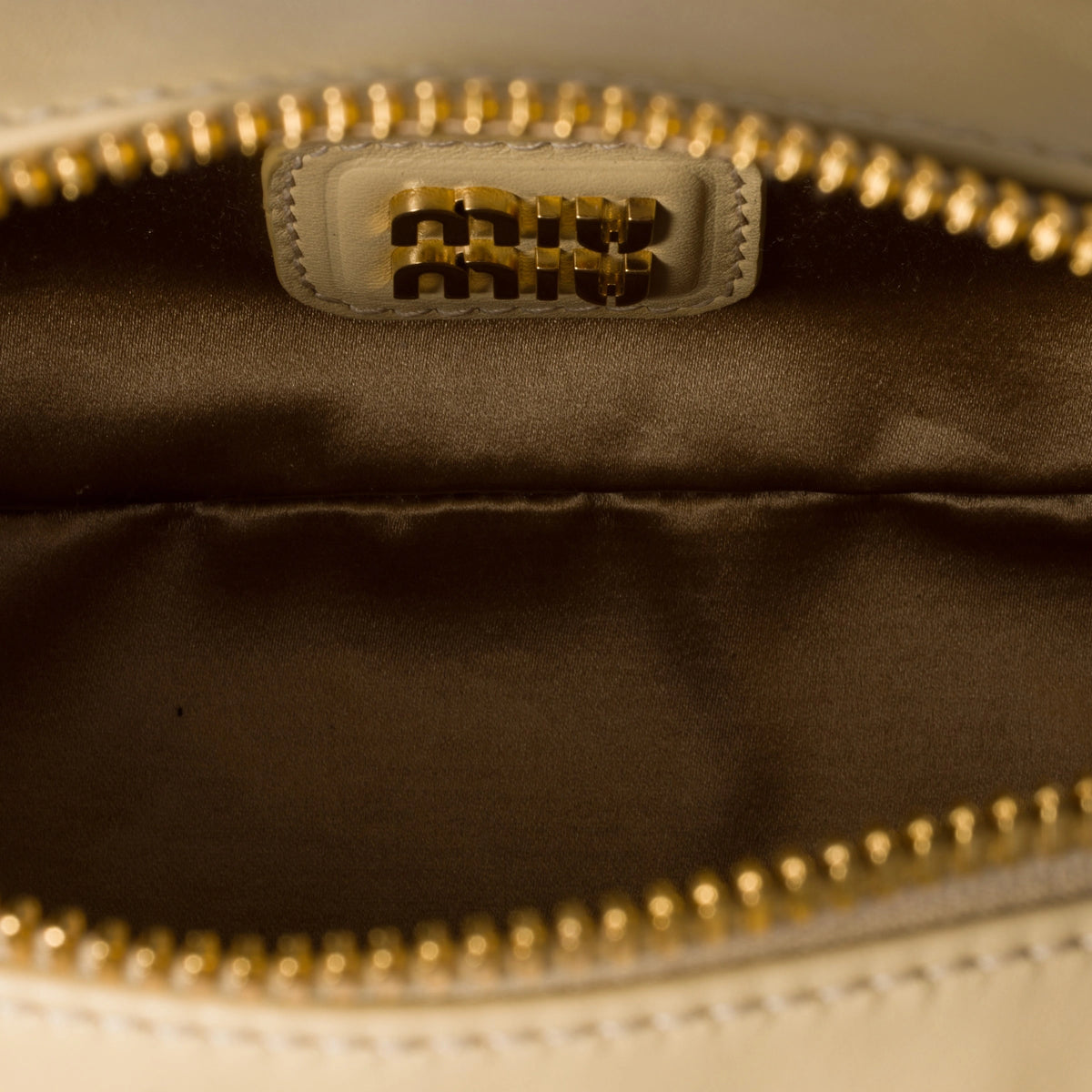 Arcadie matelassé nappa leather bag - Soy Green — view 4