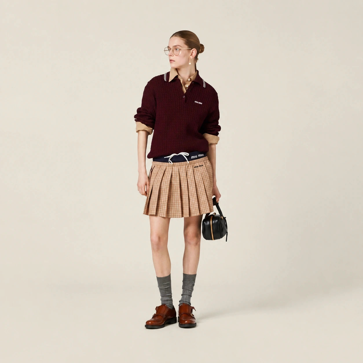 Logo-Applique Poplin Shirt