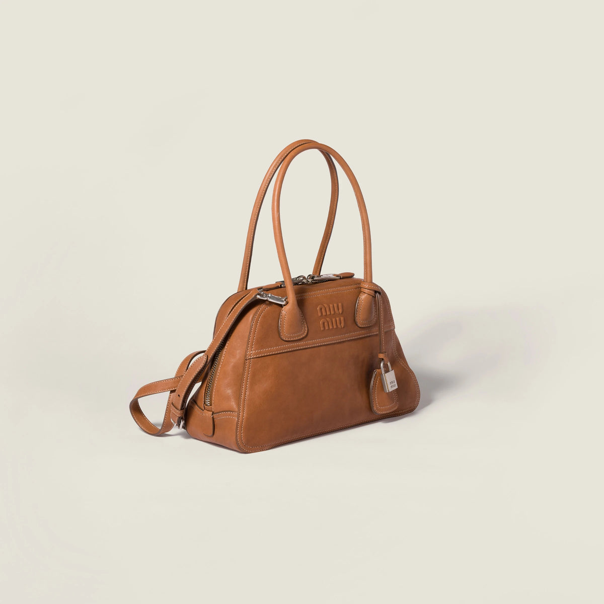 Vivant nappa leather bag - Caramel — view 2
