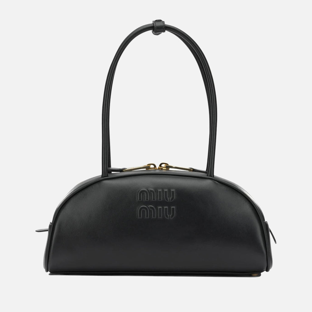 Beau medium leather bag - Black — view 1