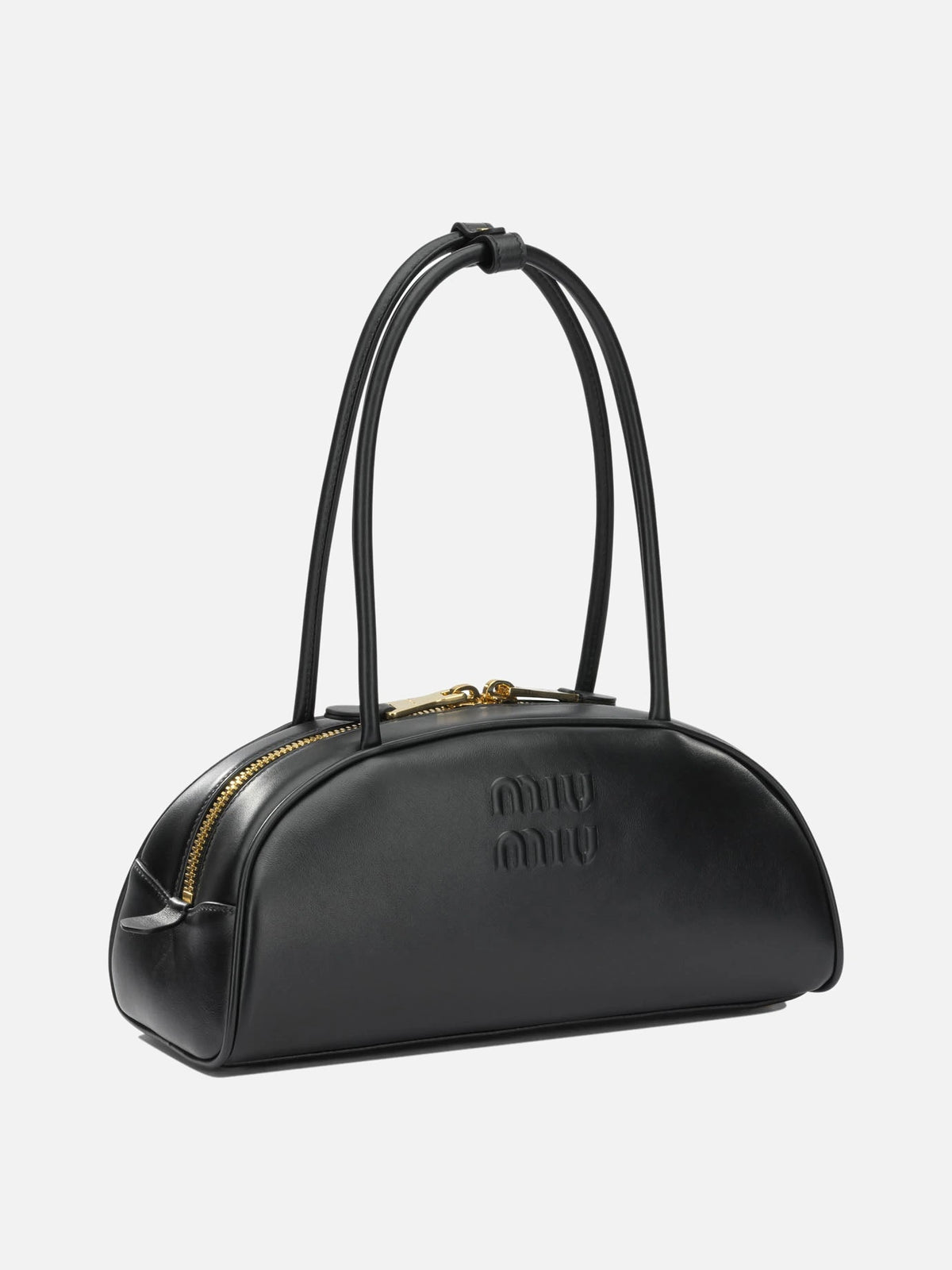Beau medium leather bag - Black — view 2