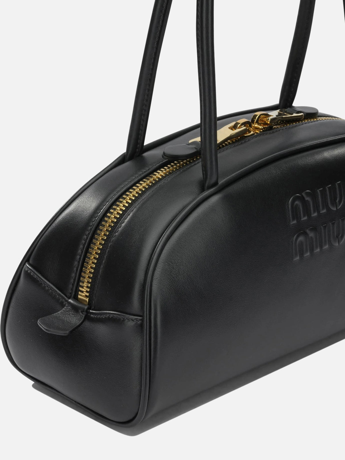 Beau medium leather bag - Black — view 4