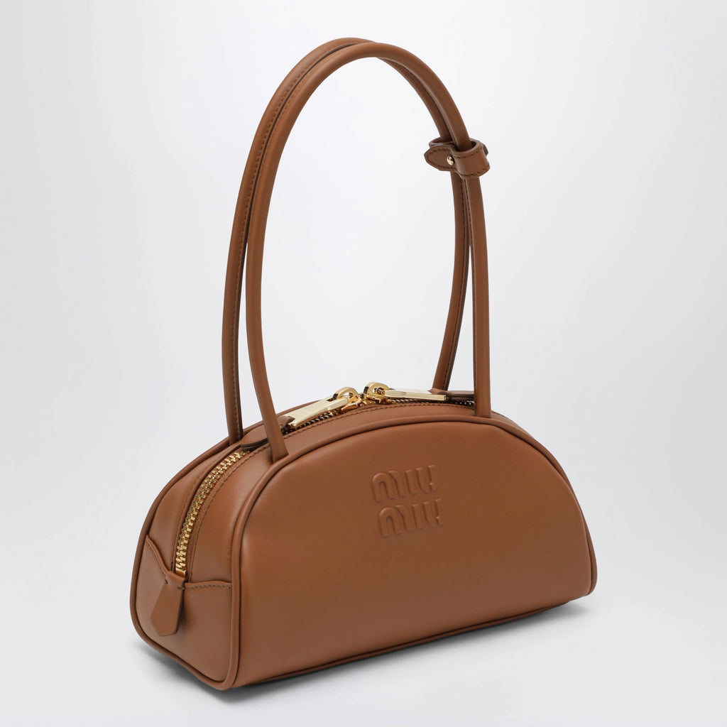Beau leather handbag - Cognac — view 2
