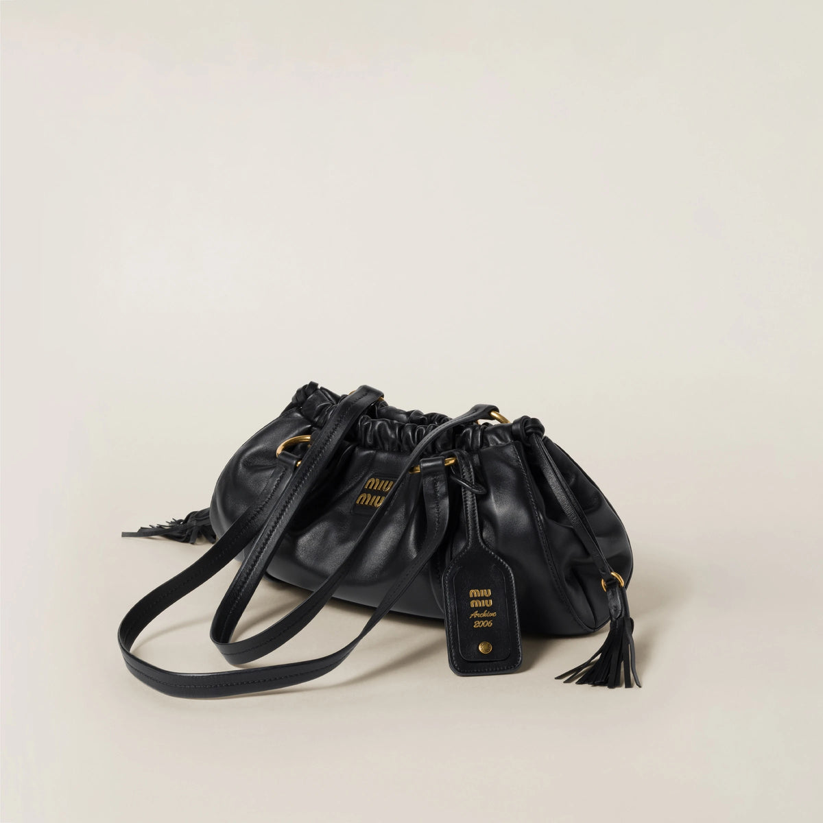 Joie nappa leather bag - Black — view 2