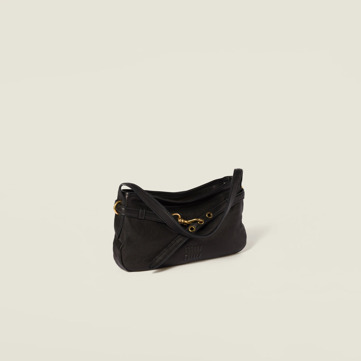 Aventure nappa leather bag - Black — view 2